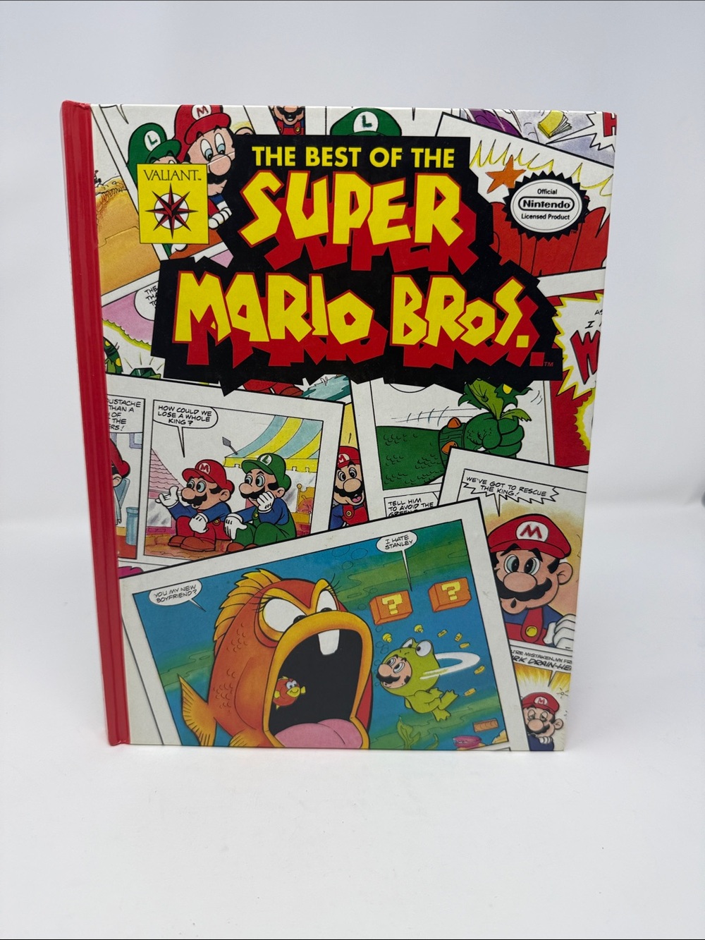 Nintendo The Best of the Super Mario Bros. Hardcover 1990 Signed Excellent Condi